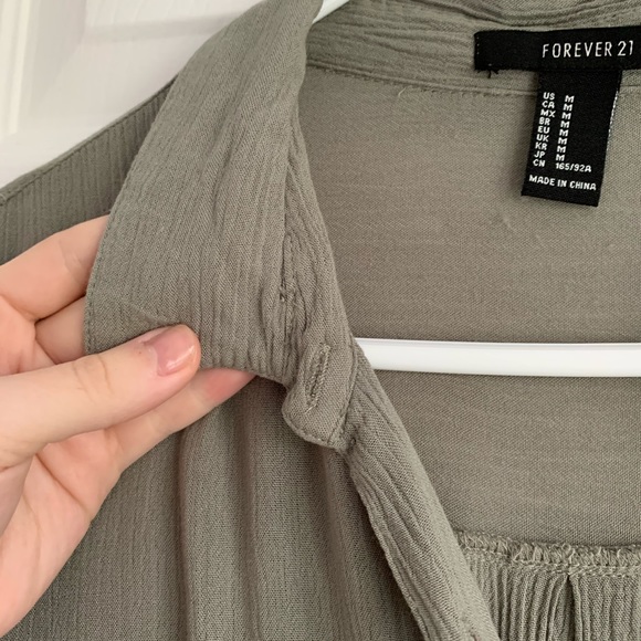 H&M GREEN DRESS - Picture 9 of 11